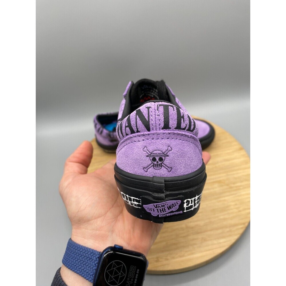 Vans Nico Robin One Piece Purple Shoes Anime GS Youth Boys 3.5 Girls 4.5 - Picture 14 of 16